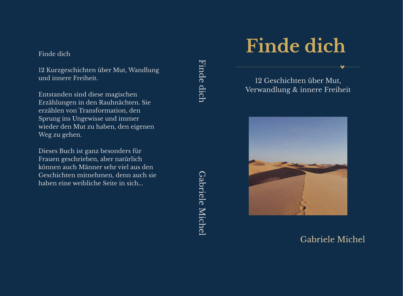 Buchcover von Finde dich – Kurzgeschichten